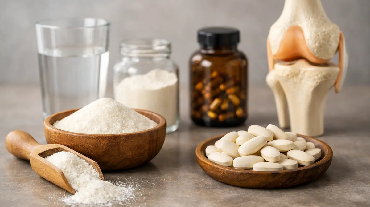 Colagen hidrolizat versus glucozamină: ce alegi?