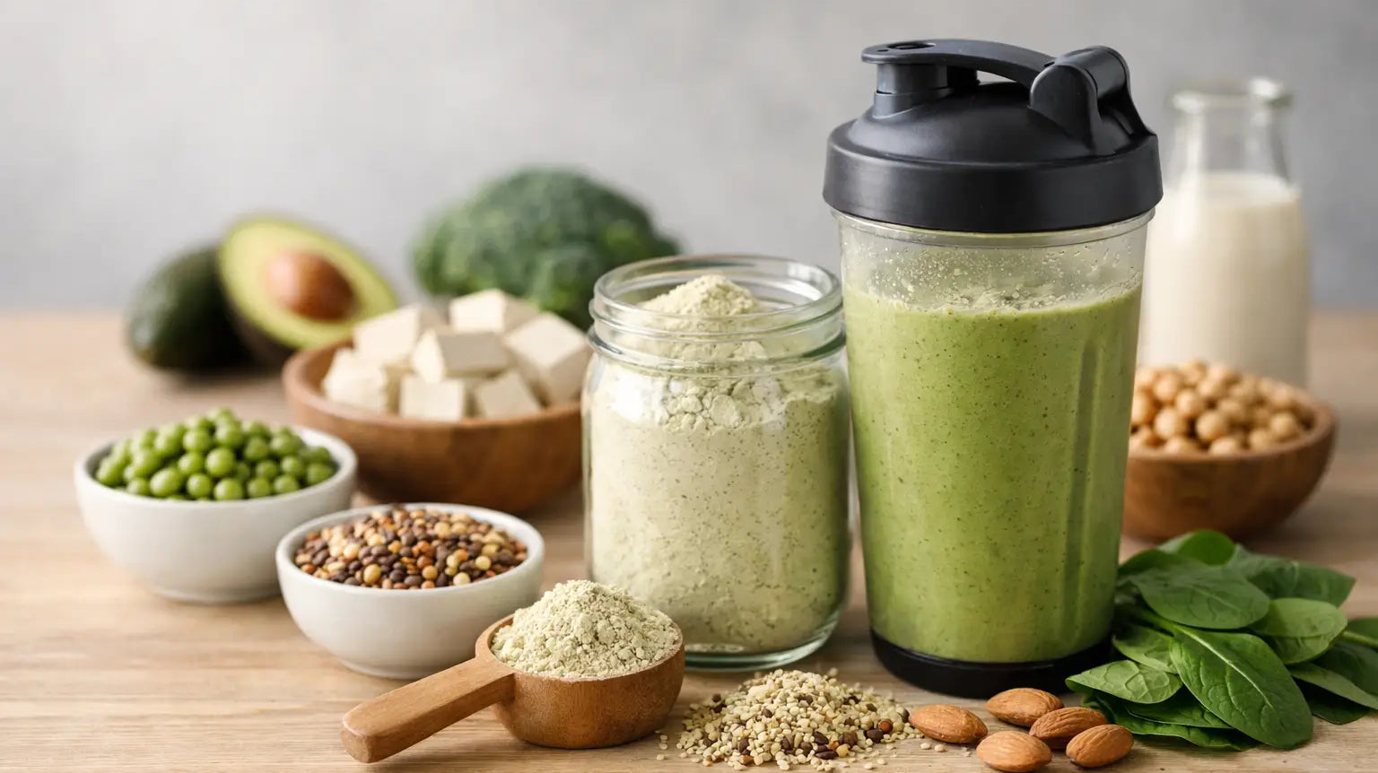 Proteina vegana pentru slăbit: cum o alegi