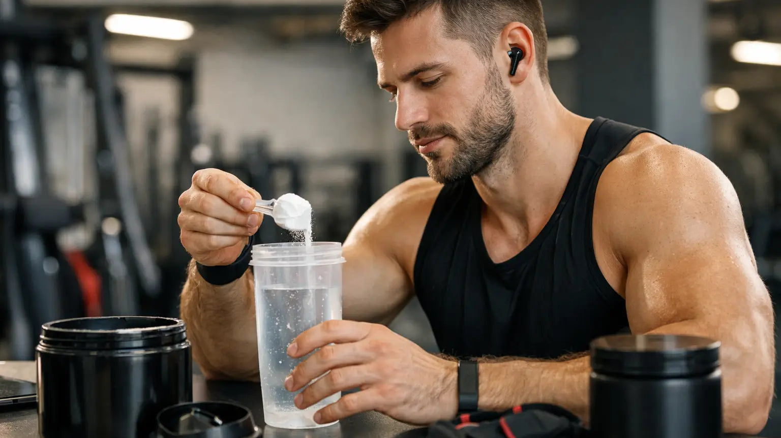 Când iei pre workout ca să simți efectul