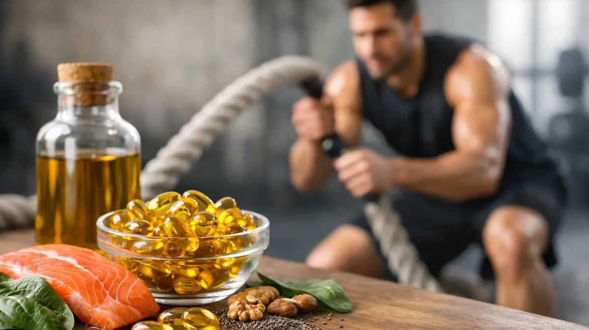Omega 3 pentru sportivi în antrenamente intense