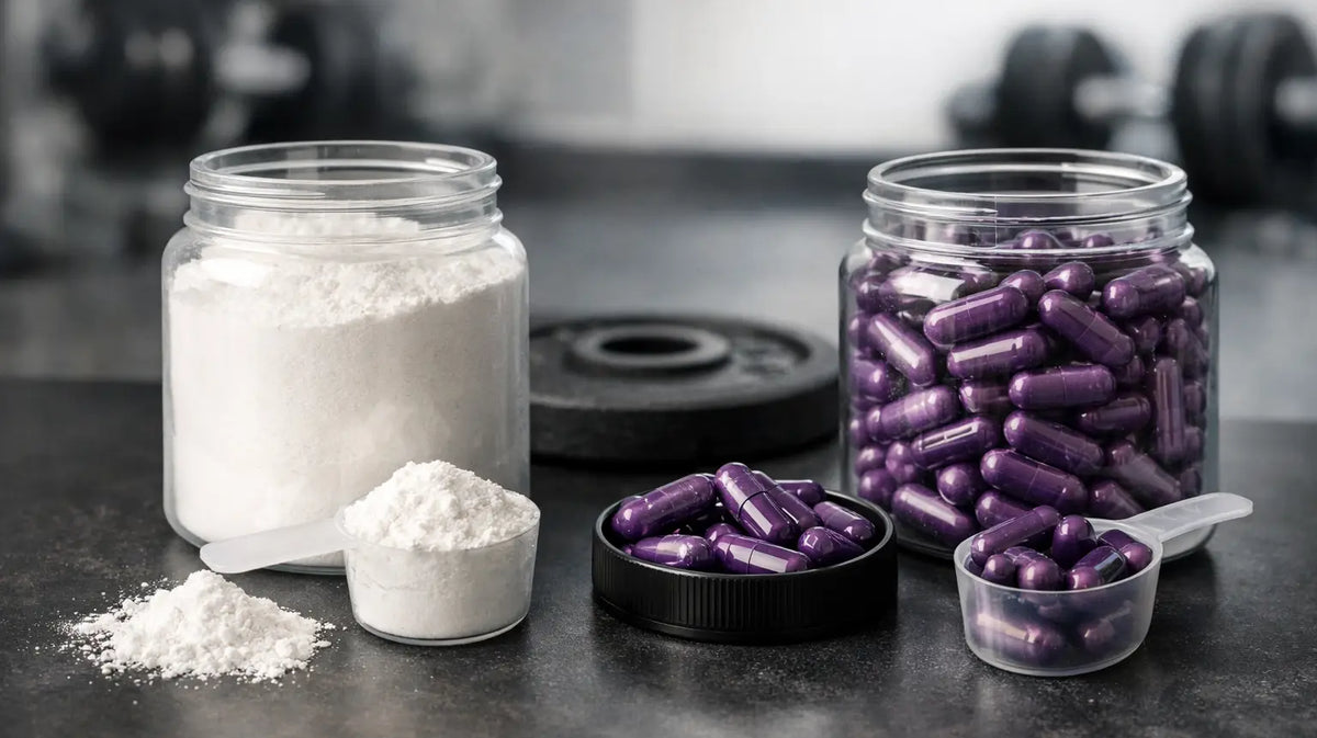 Creatina monohidrat vs Kre-Alkalyn: ce alegi?