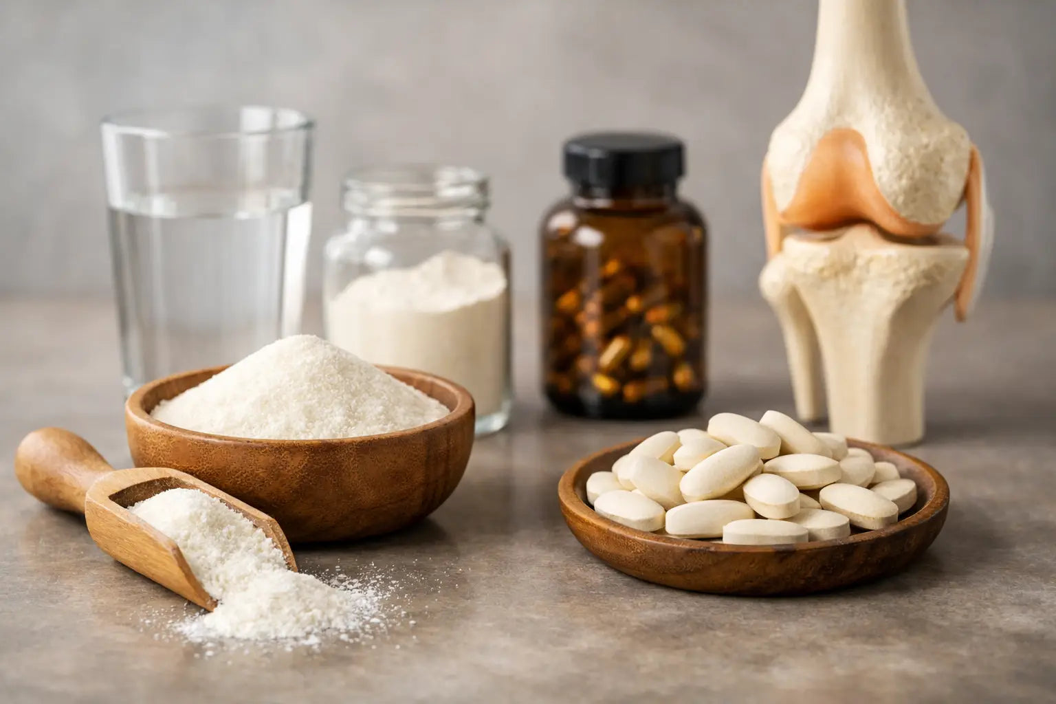 Colagen hidrolizat versus glucozamină: ce alegi?
