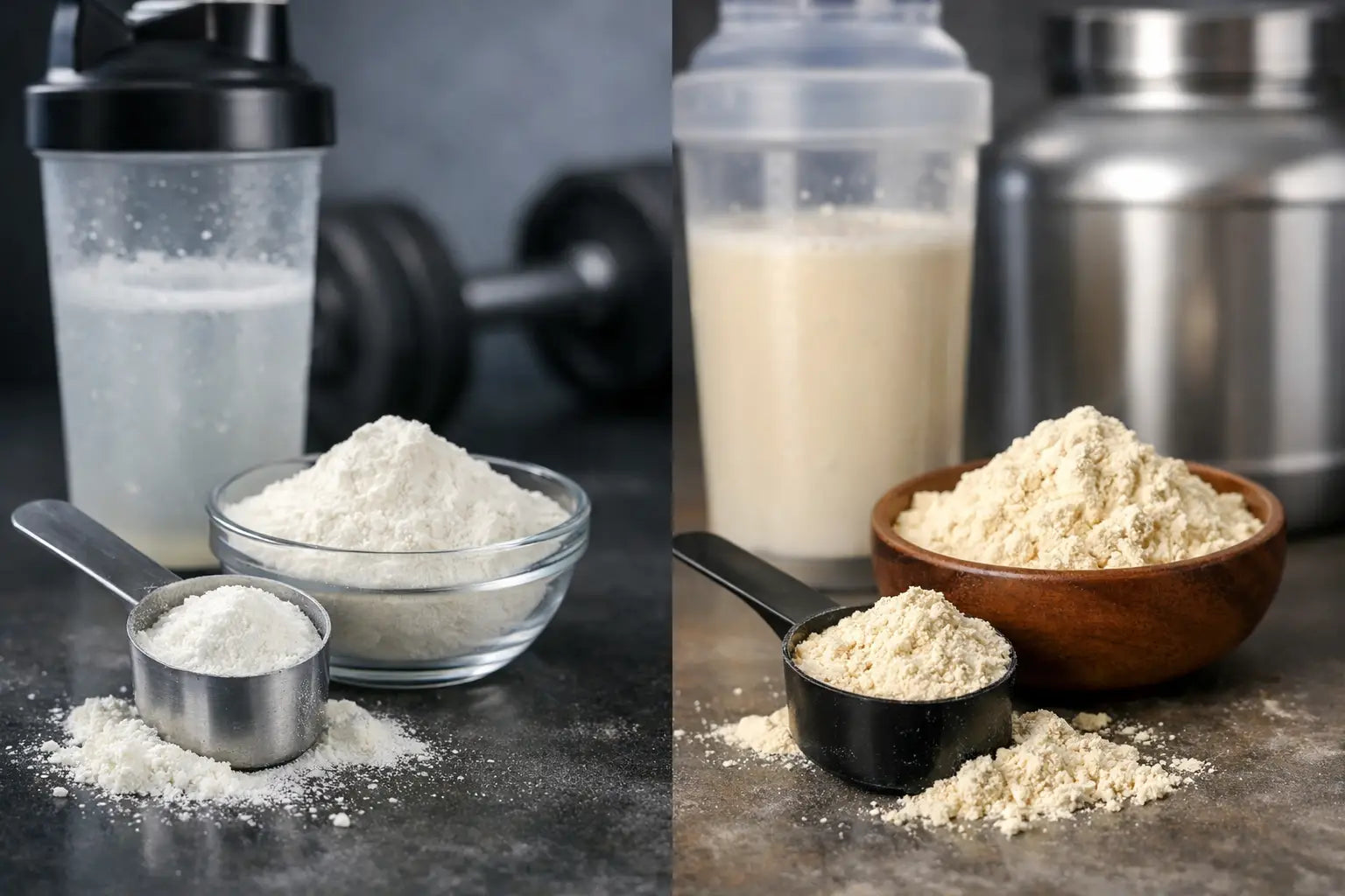 Proteină hidrolizată versus concentrat whey