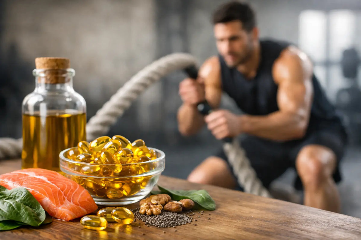 Omega 3 pentru sportivi în antrenamente intense