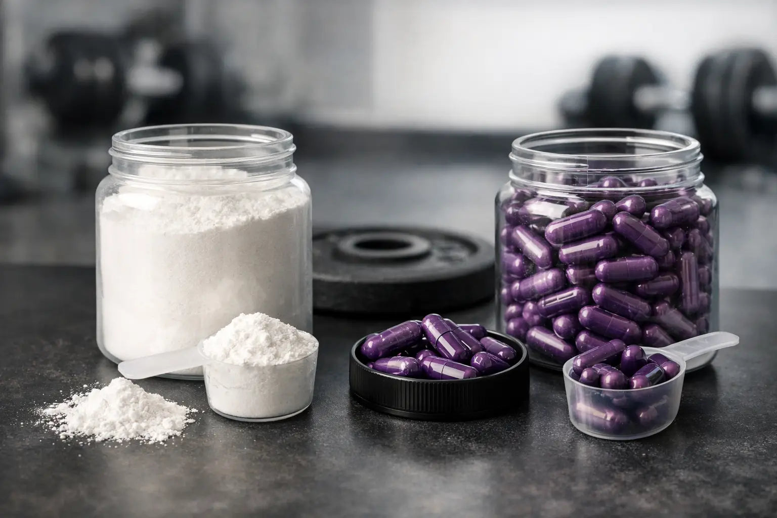 Creatina monohidrat vs Kre-Alkalyn: ce alegi?
